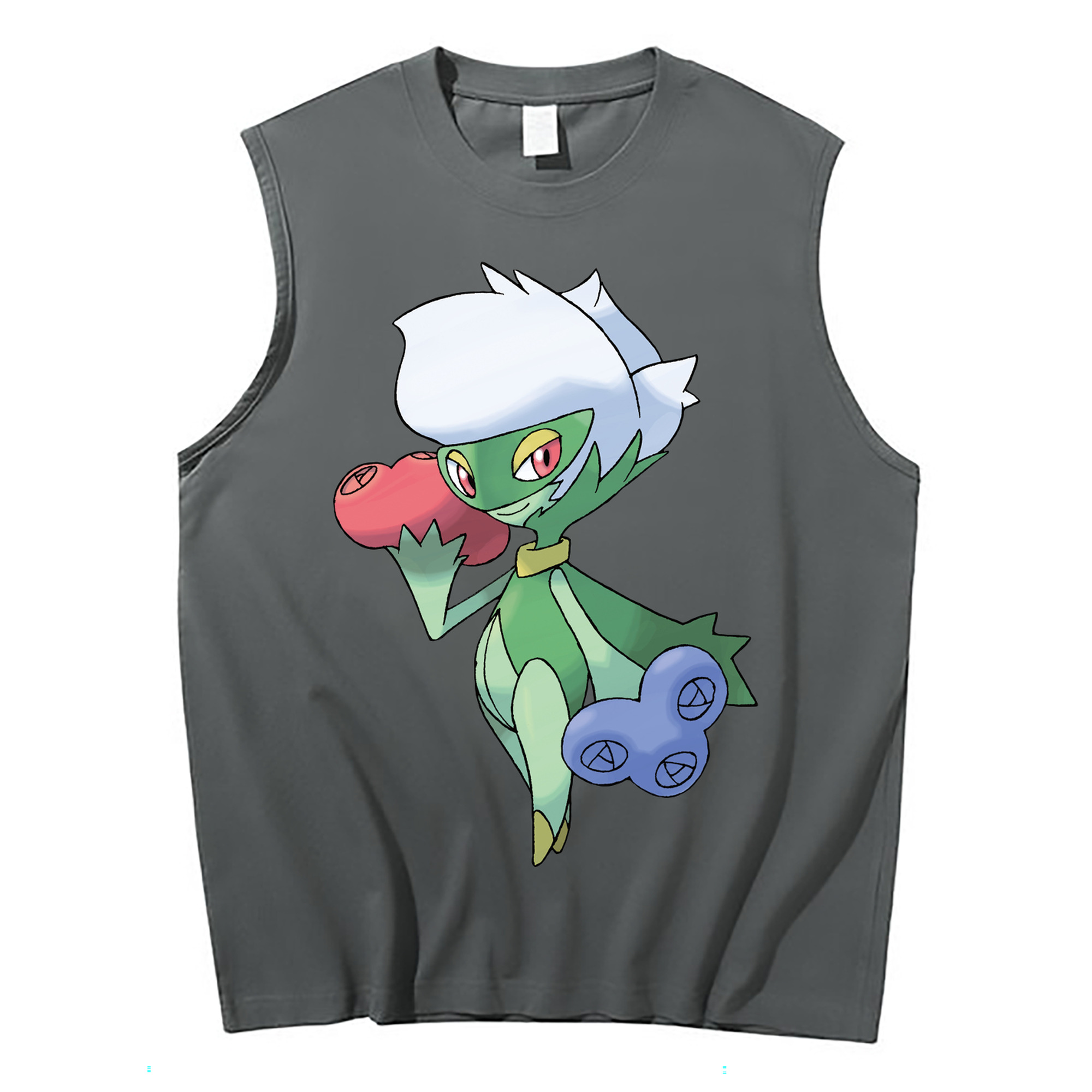 （画像用） ポケットモンスター Pokémon コットン100％タンクトップ（フロントプリント）